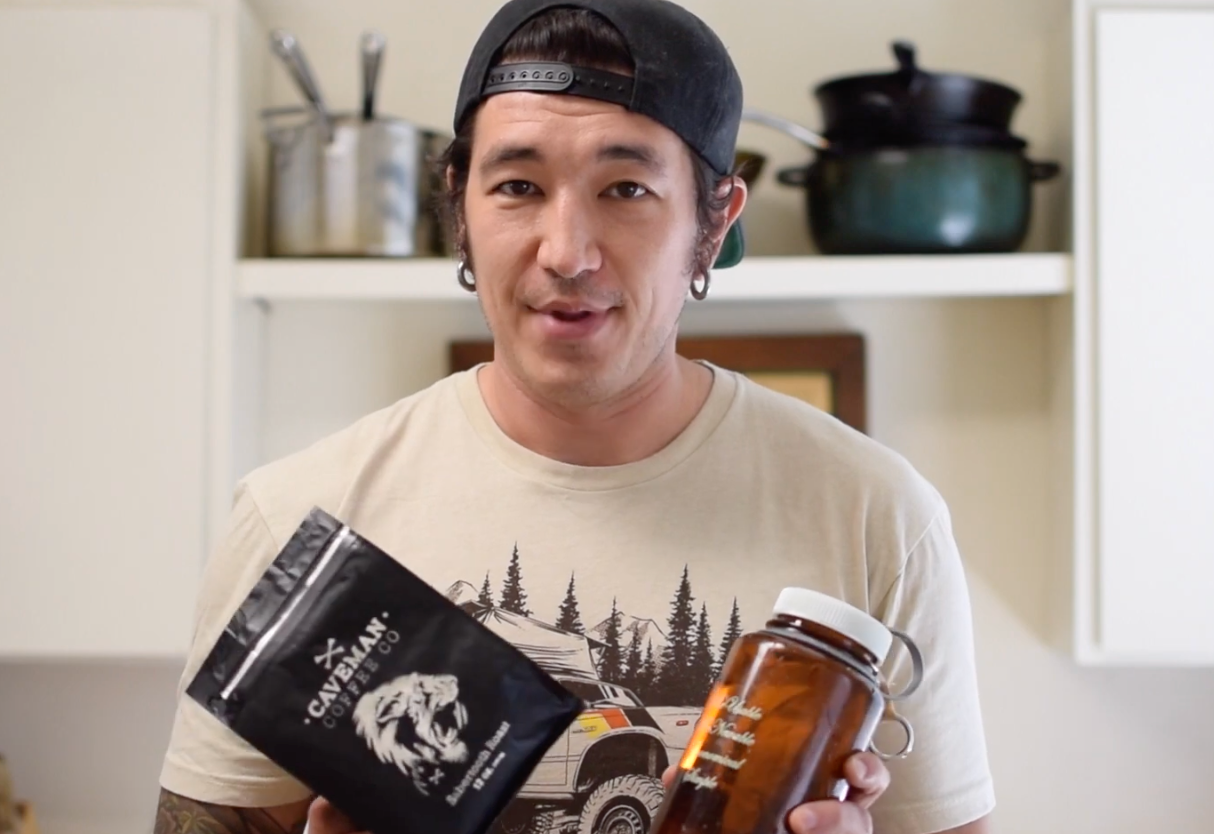 COLD BREW AT HOME WITH ANY ROAST – Caveman Coffee