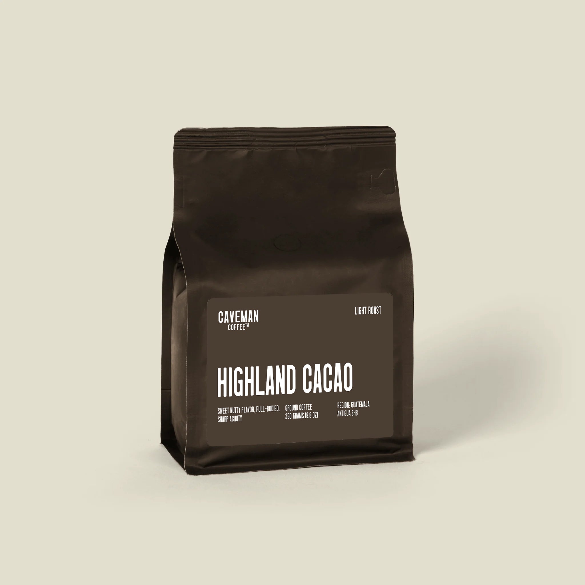 Highland Cacao Light Roast Coffee – Caveman Coffee