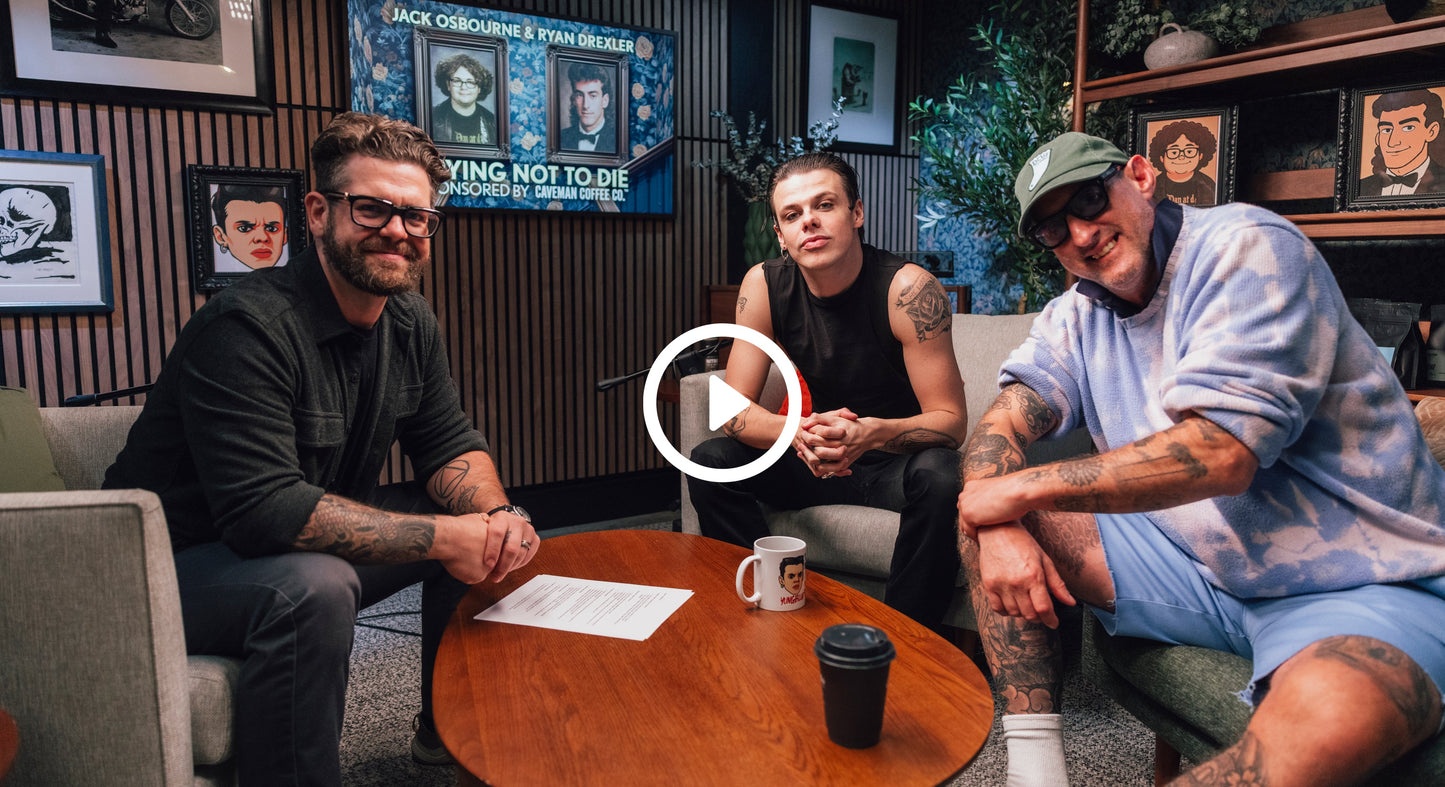 Yungblud on the Trying Not To Die Podcast by CAVEMAN COFFEE