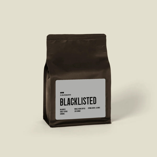 Blacklisted | 250g, 2lb, 5lb Bag | 100% Arabica | Caveman Coffee Co