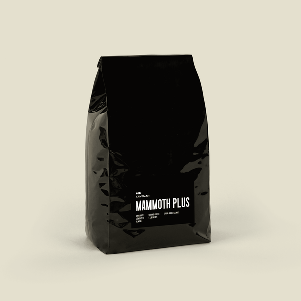 Mammoth Plus | 250g, 2lb, 5lb Bag | 100% Arabica | Caveman Coffee Co